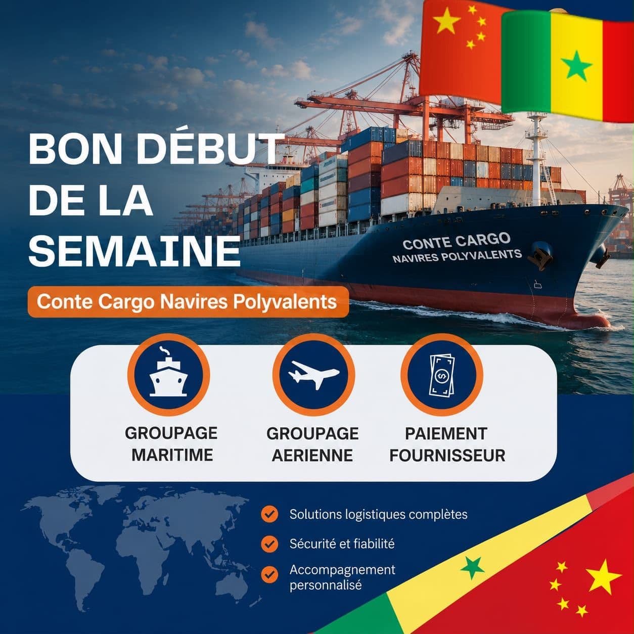 CONTE CARGO NAVIRES POLYVALENTS