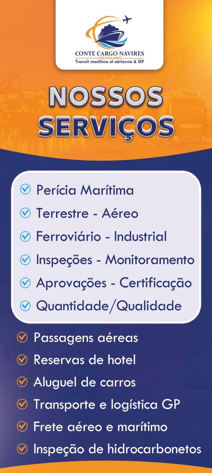 CONTE CARGO NAVIRES POLYVALENTS