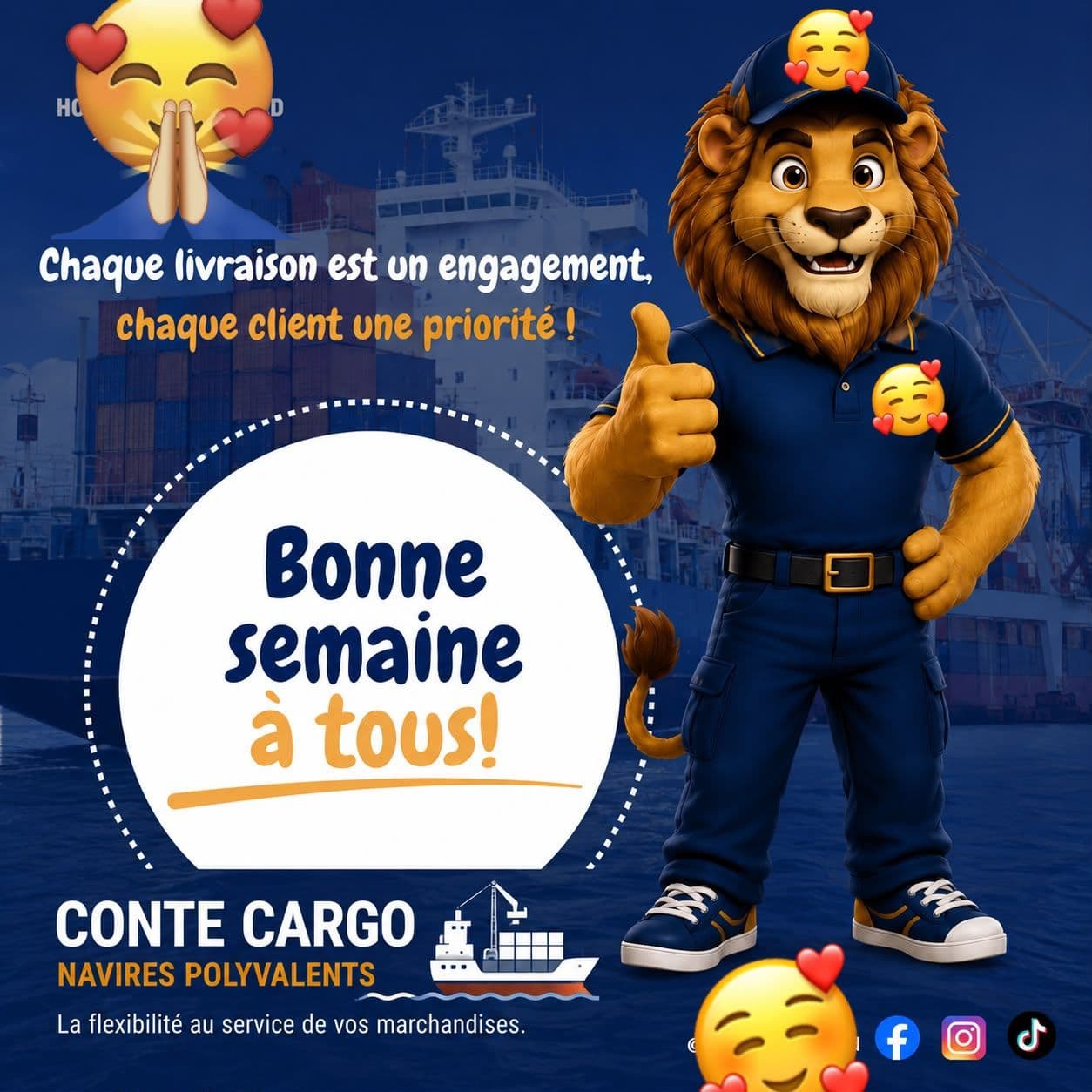 CONTE CARGO NAVIRES POLYVALENTS