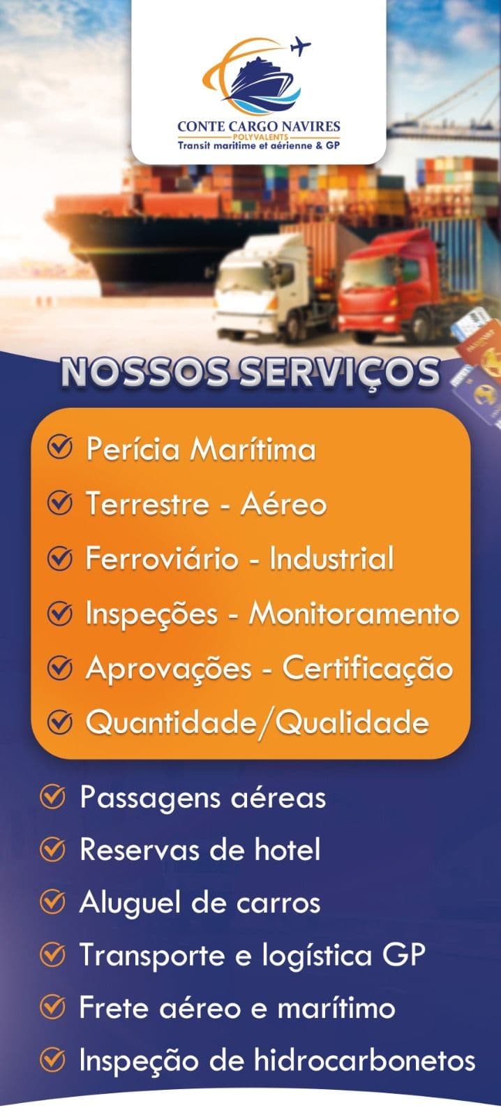 CONTE CARGO NAVIRES POLYVALENTS