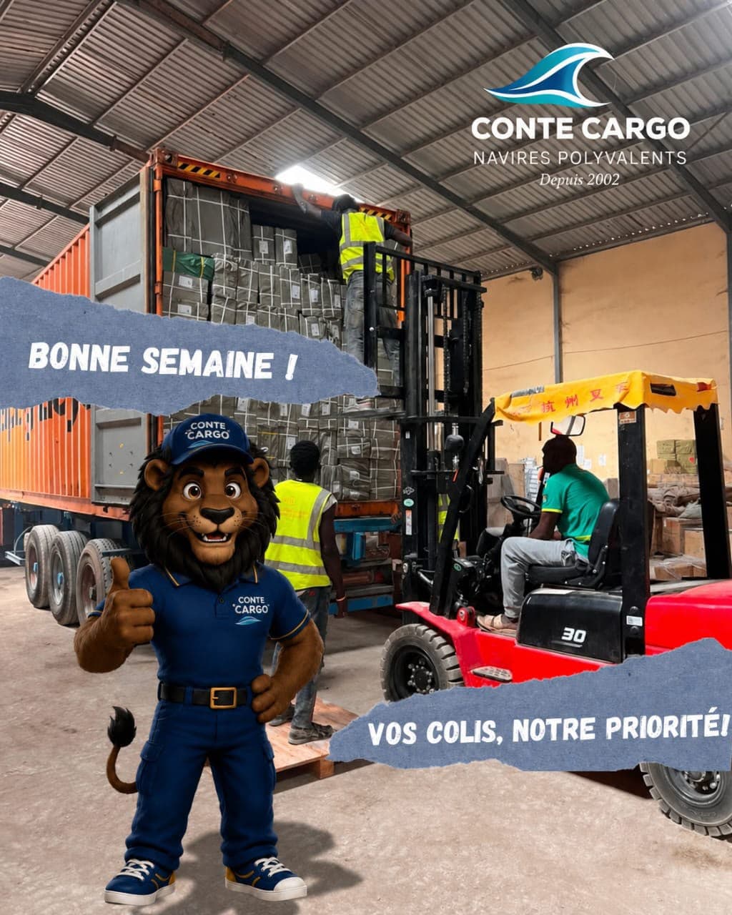 CONTE CARGO NAVIRES POLYVALENTS